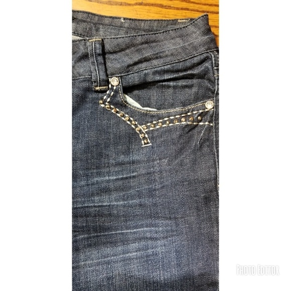 XXI Premium Denim Bell bottom Jeans pant size 28 - Picture 4 of 6